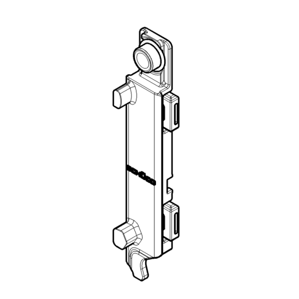 Piesă de închidere și rabatare pentru feronerie Schüco AvanTec